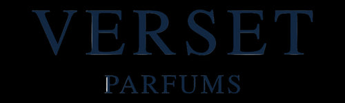 Verset Parfums logo on a white background